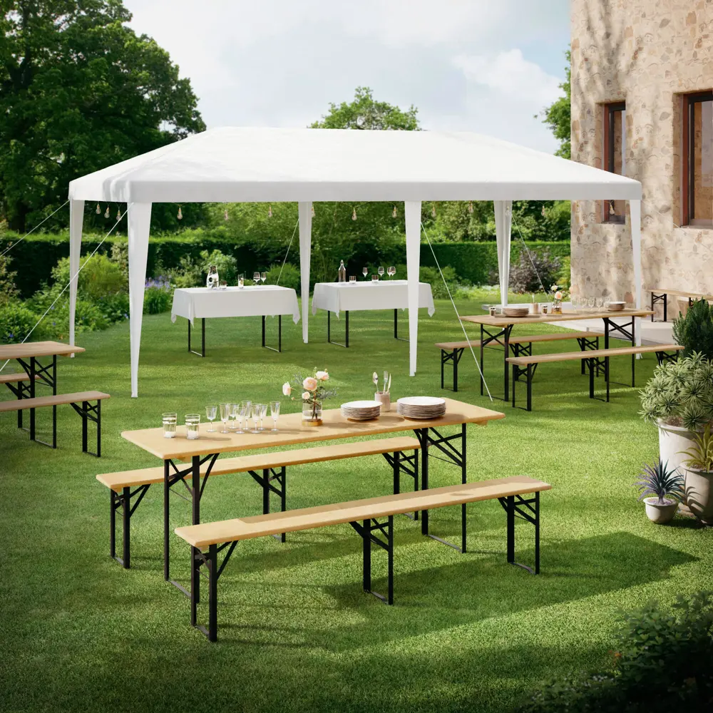 Пошив крыши для павильона 4x4 м Пошив крыши для павильона 4x4 м